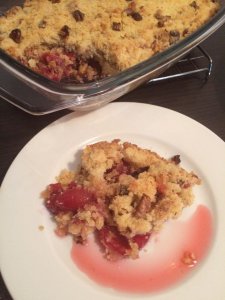 Cseresznyés crumble4